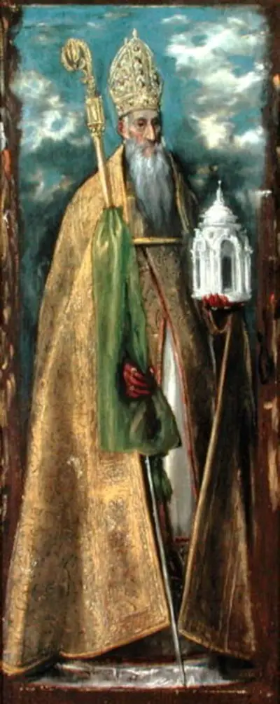 Saint Augustine El Greco
